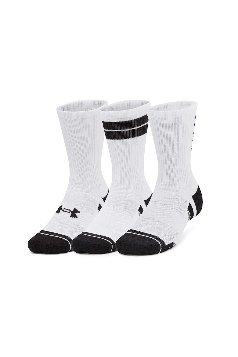 Under Armour Set 3 Perechi Sosete Performance Tech 1379515-101 Barbati Alb - Pled.ro