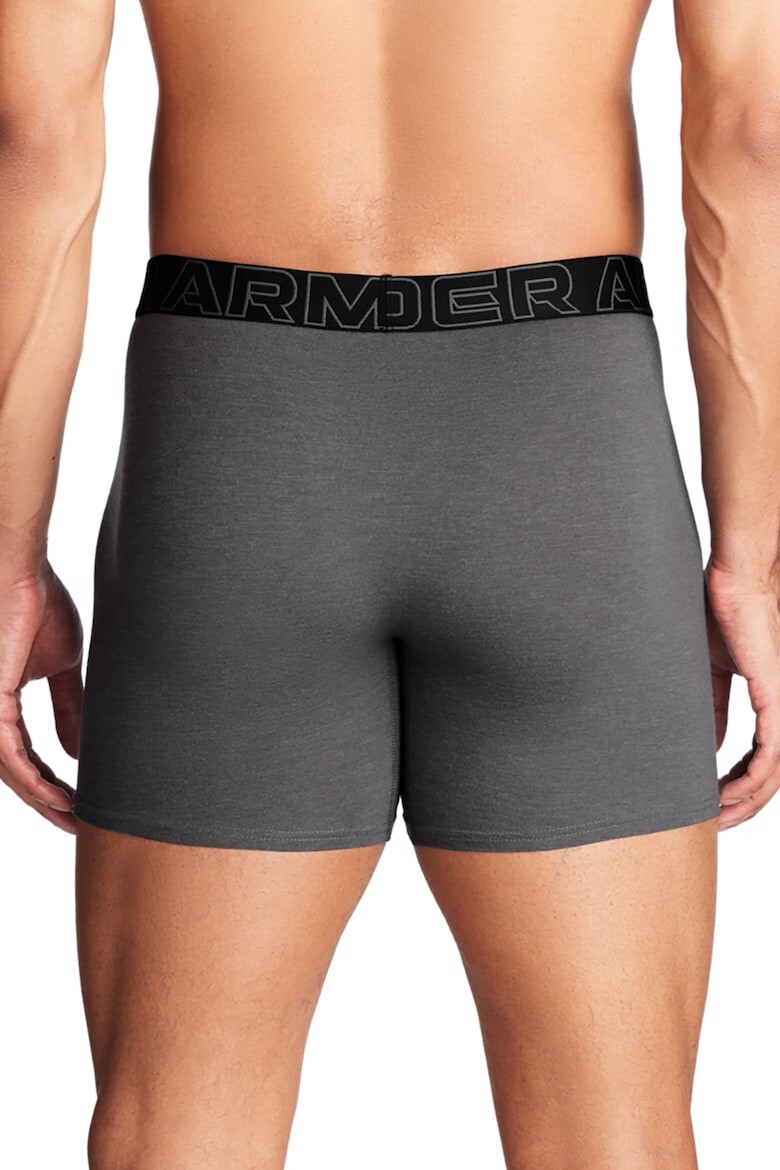 Under Armour Set de boxeri cu banda logo in talie pentru fitness - 3 perechi - Pled.ro