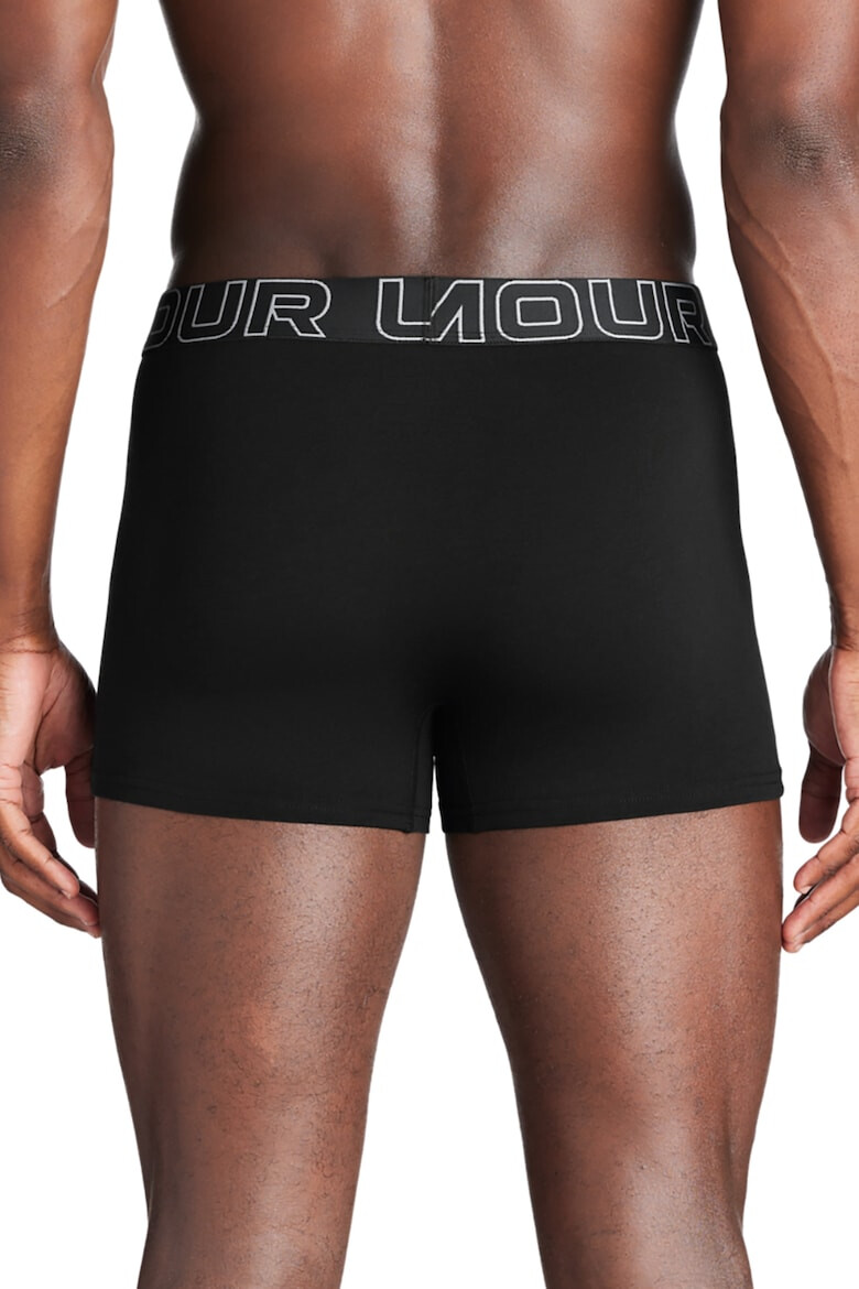 Under Armour Set de boxeri cu banda logo in talie pentru fitness - 3 perechi - Pled.ro