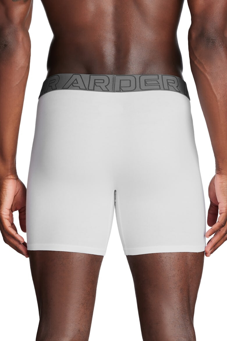 Under Armour Set de boxeri cu banda logo in talie pentru fitness - 3 perechi - Pled.ro