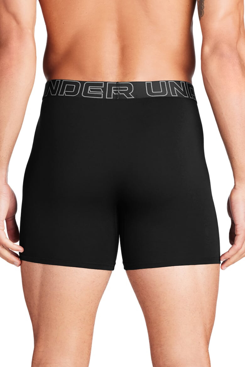 Under Armour Set de boxeri cu banda logo in talie pentru fitness - 3 perechi - Pled.ro