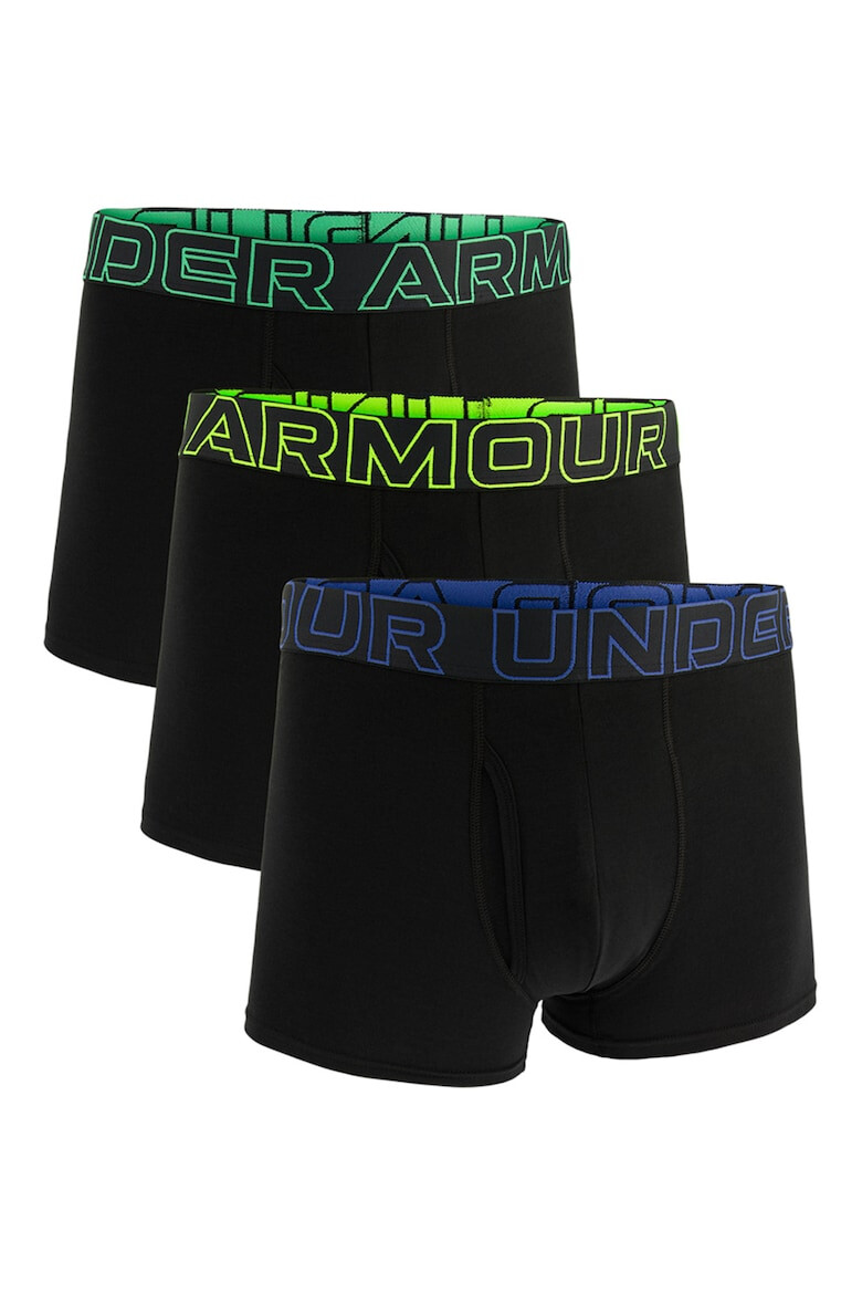 Under Armour Set de boxeri cu banda logo in talie pentru fitness - 3 perechi - Pled.ro