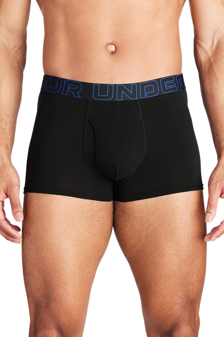 Under Armour Set de boxeri cu banda logo in talie pentru fitness - 3 perechi - Pled.ro