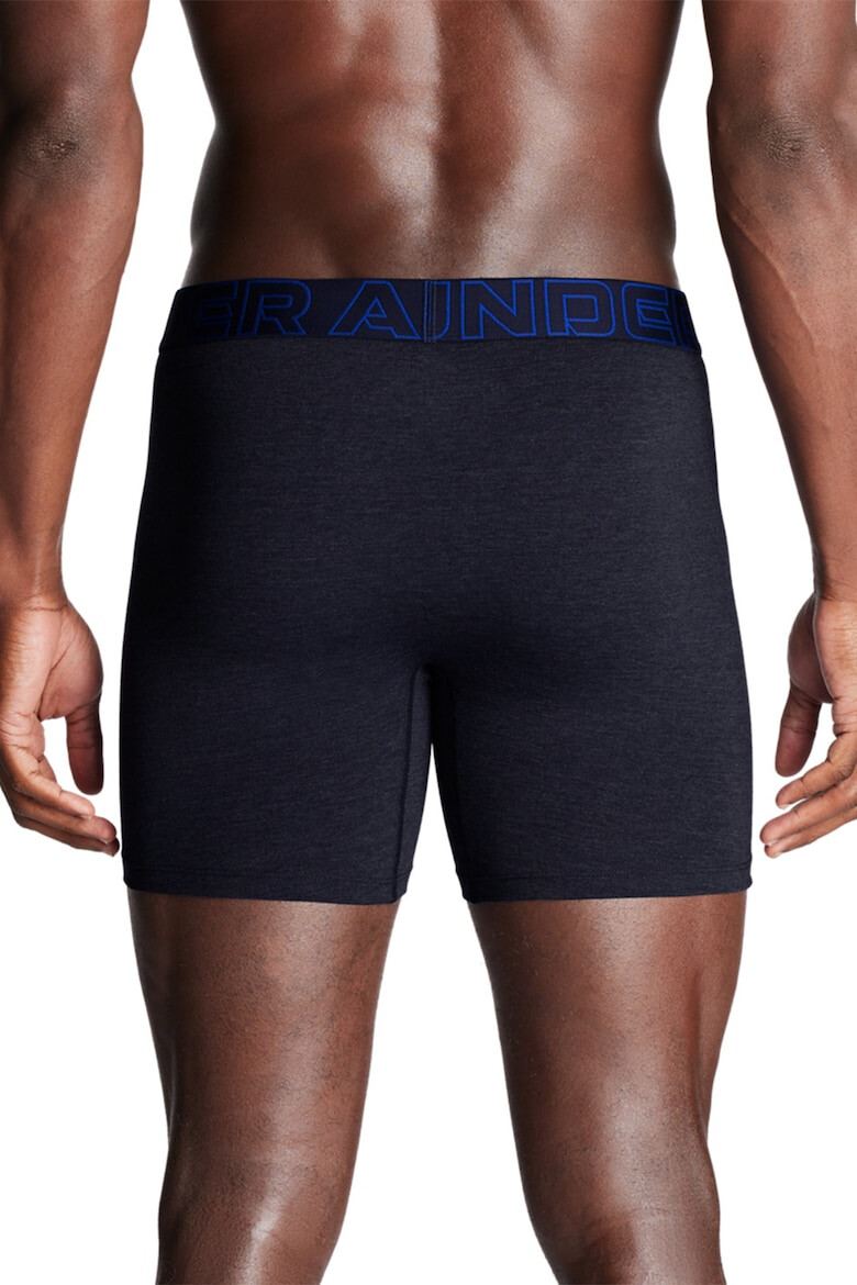 Under Armour Set de boxeri cu banda logo in talie pentru fitness - 3 perechi - Pled.ro