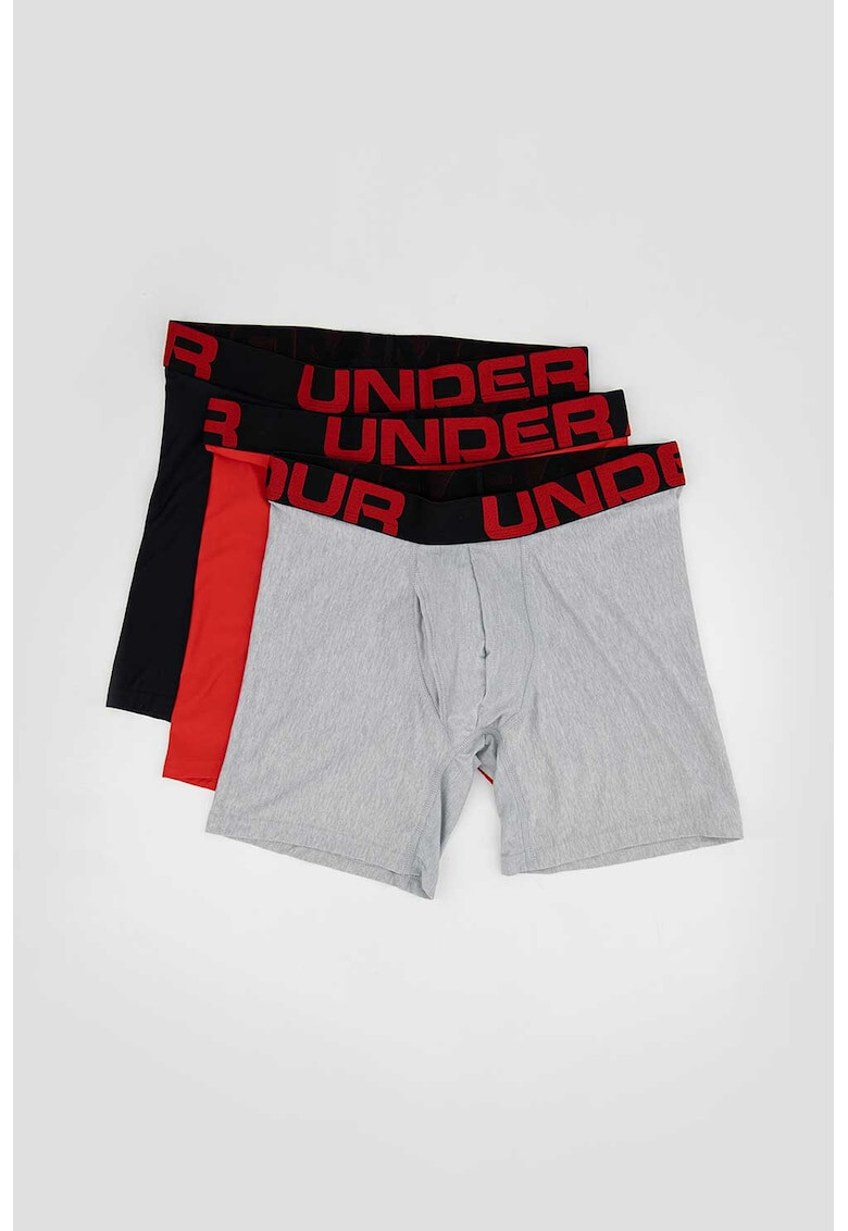 Under Armour Set de chiloti cu banda cu imprimeu logo in talie 3 perechi - Pled.ro