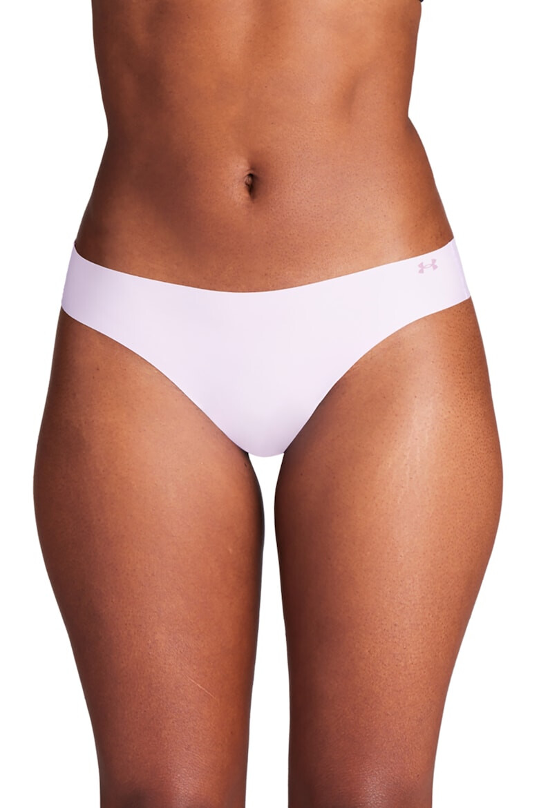 Under Armour Set de chiloti tanga fara cusaturi pentru antrenament Pure Strech - 3 perechi - Pled.ro