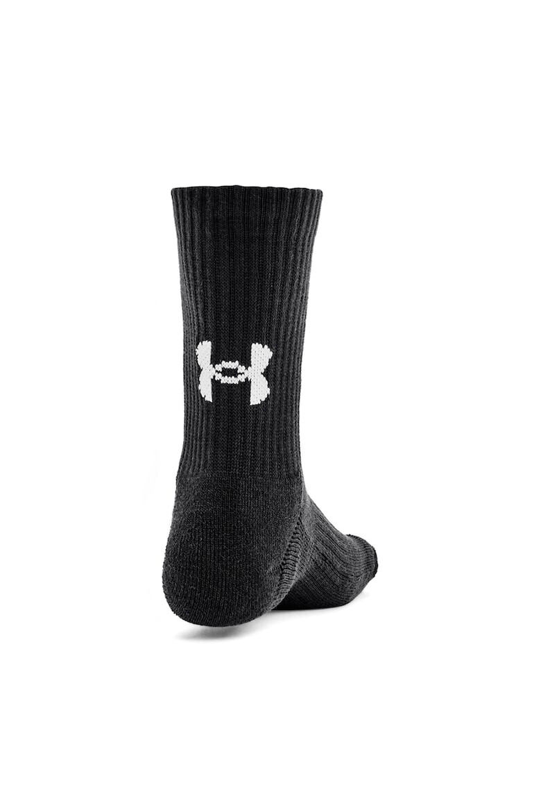 Under Armour Set de sosete cu detaliu logo pentru fitness - 3 perechi - Pled.ro