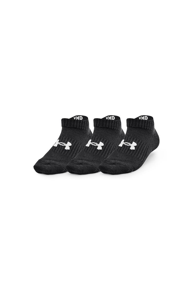 Under Armour Set de sosete din amestec de bumbac cu logo pentru fitness - 3 perechi - Pled.ro