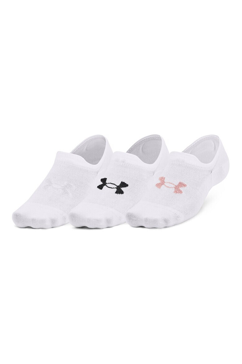 Under Armour Set de sosete unisex pana la glezna pentru antrenament Essential - 3 perechi - Pled.ro