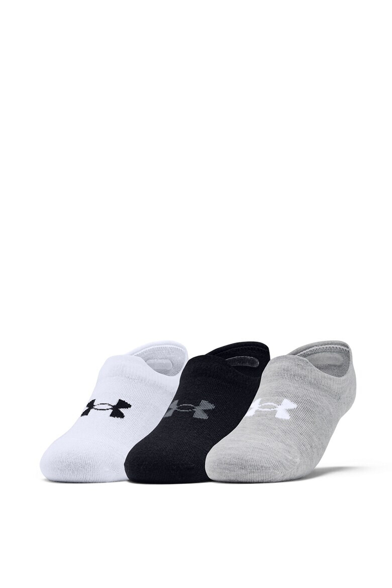 Under Armour Set de sosete foarte scurte unisex pentru fitness- 3 perechi - Pled.ro