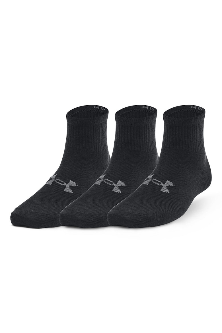 Under Armour Set de sosete scurte pentru fitness Essential - 3 perechi - Pled.ro