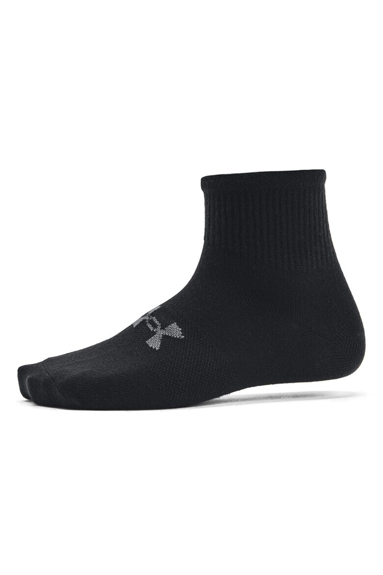 Under Armour Set de sosete scurte pentru fitness Essential - 3 perechi - Pled.ro