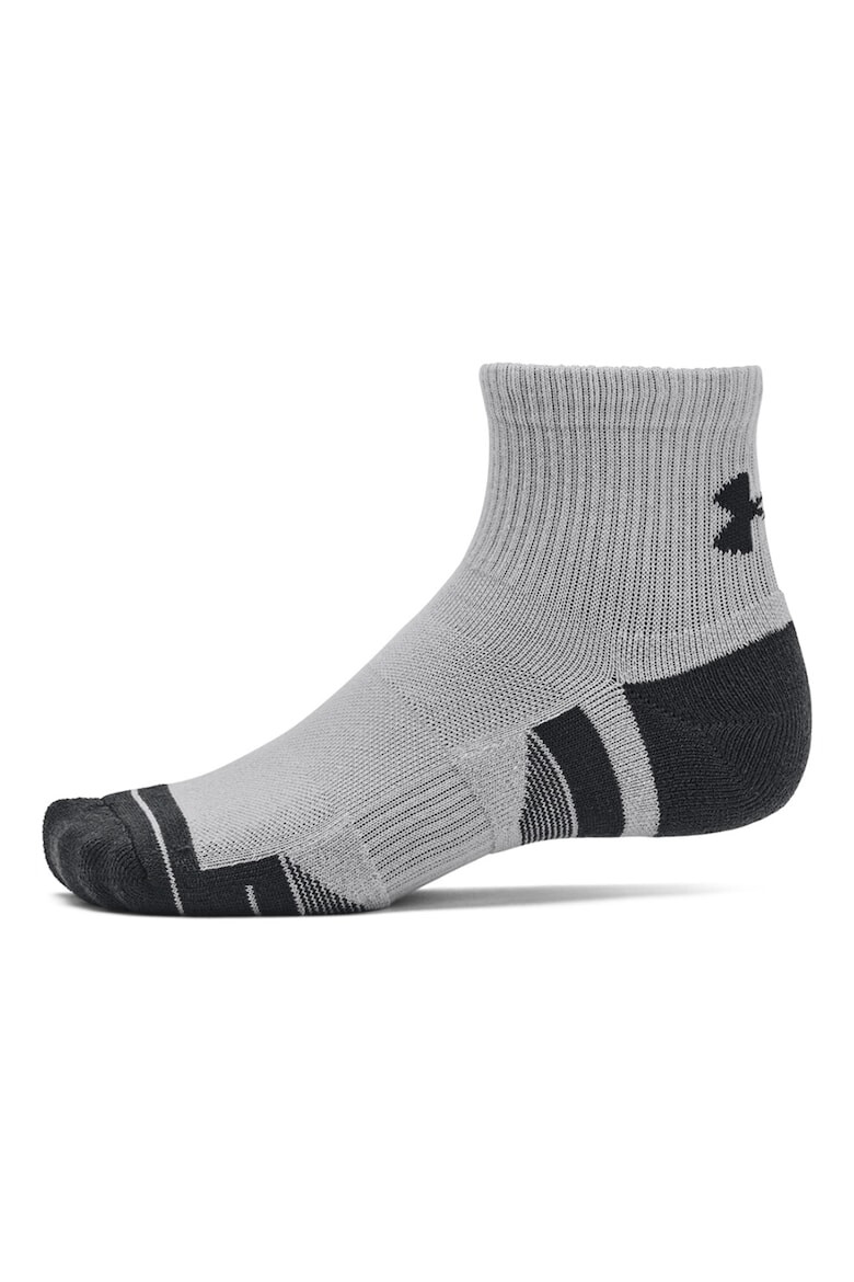 Under Armour Set de sosete scurte unisex pentru fitness - 3 perechi - Pled.ro