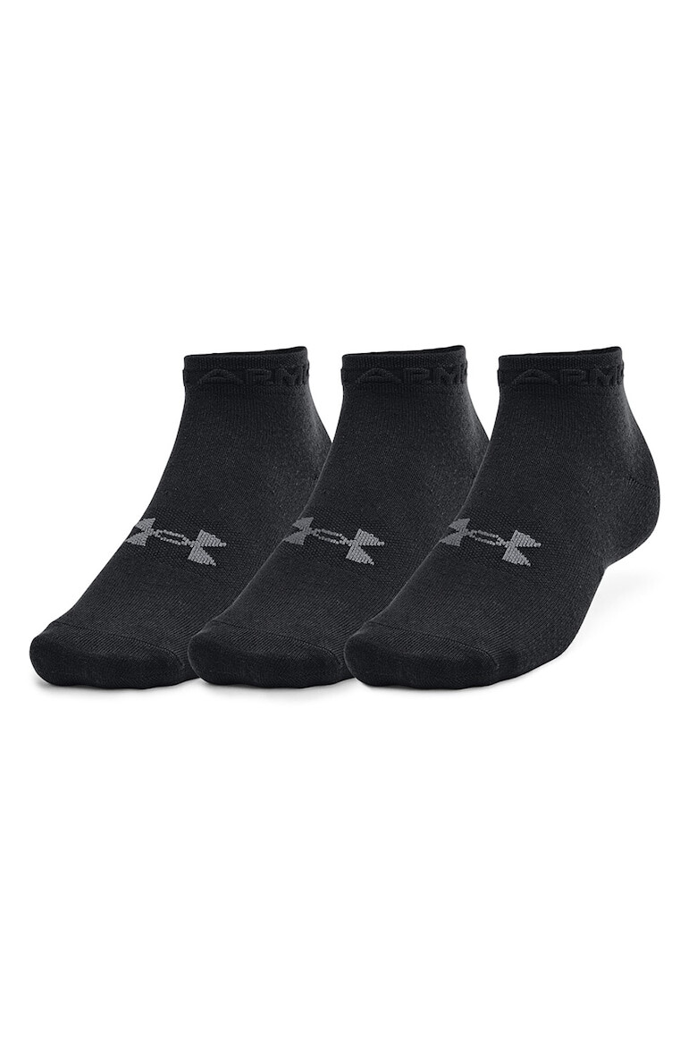 Under Armour Set de sosete scurte unisex pentru fitness Essential - 3 perechi - Pled.ro