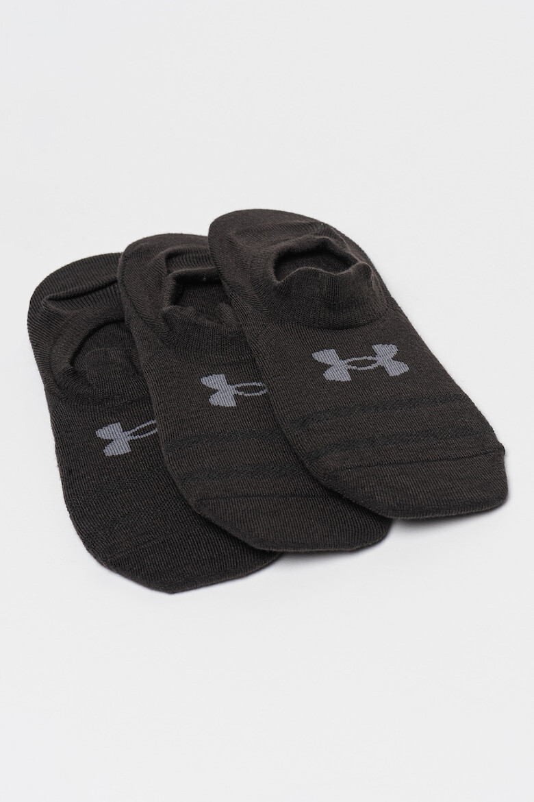 Under Armour Set de sosete unisex foarte scurte pentru antrenament Essential - 3 perechi - Pled.ro