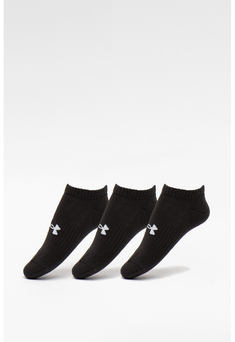 Under Armour Set de sosete unisex foarte scurte pentru fitness Core - 3 perechi - Pled.ro