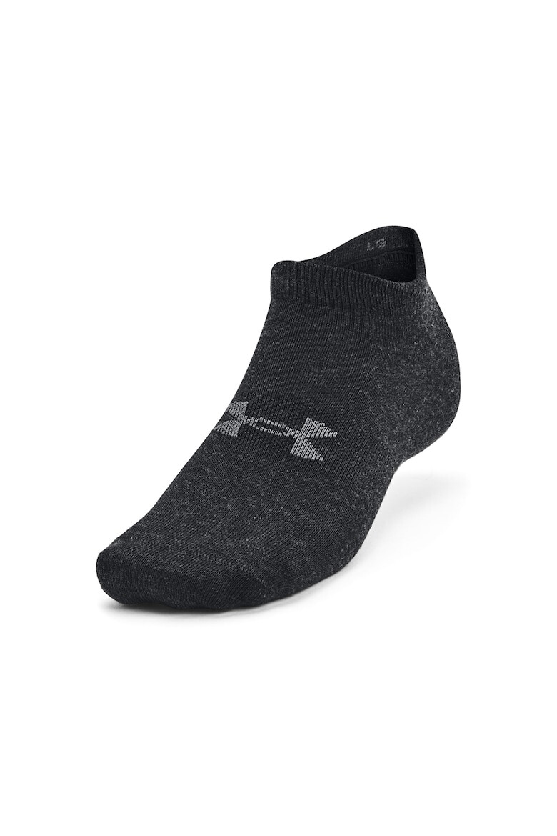 Under Armour Set de sosete unisex foarte scurte pentru fitness Essential - 3 perechi - Pled.ro