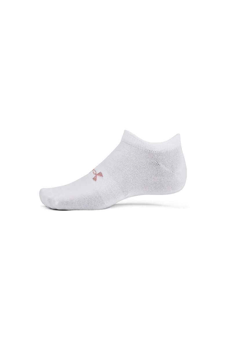 Under Armour Set de sosete unisex foarte scurte pentru fitness Essential - 3 perechi - Pled.ro