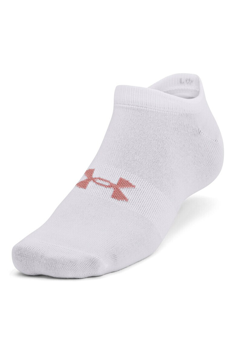 Under Armour Set de sosete unisex foarte scurte pentru fitness Essential - 3 perechi - Pled.ro