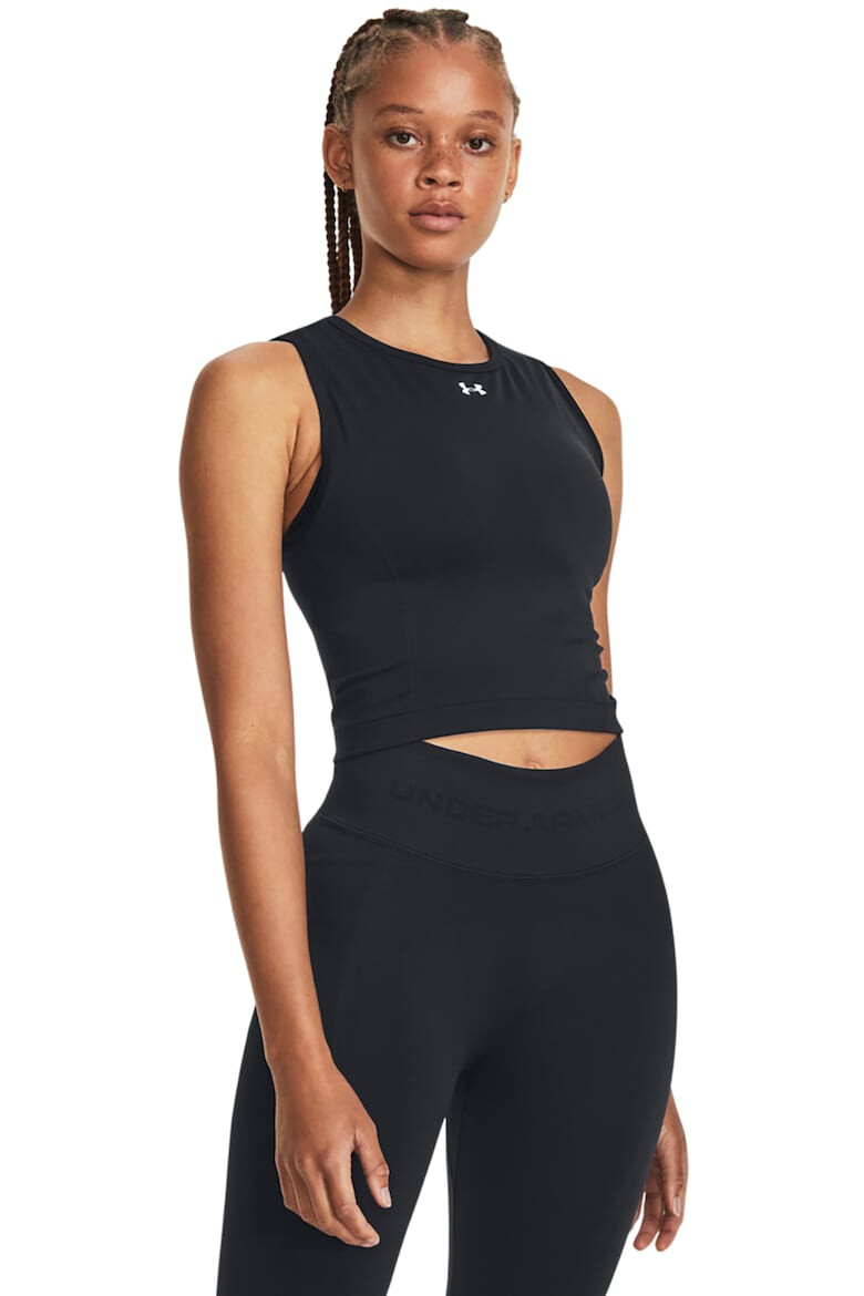 Under Armour Top crop fara cusaturi pentru antrenament Train - Pled.ro