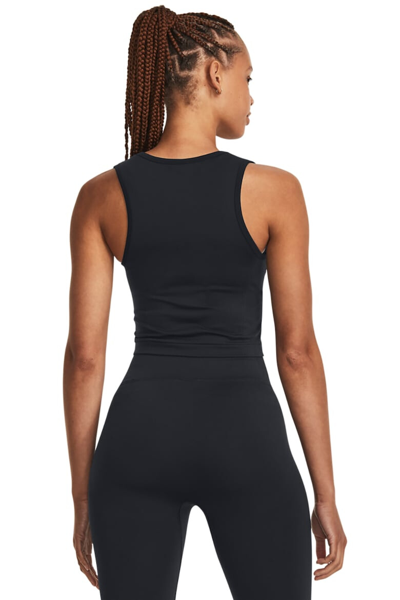 Under Armour Top crop fara cusaturi pentru antrenament Train - Pled.ro