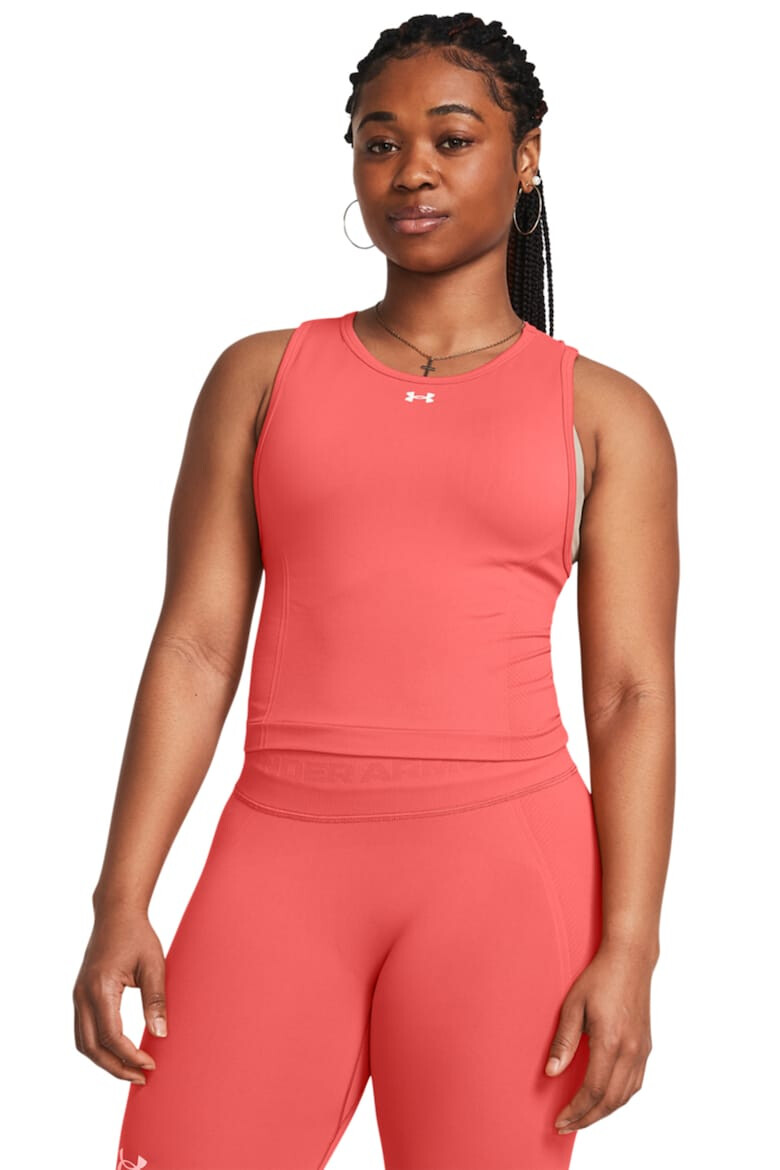 Under Armour Top crop fara cusaturi pentru antrenament Train - Pled.ro