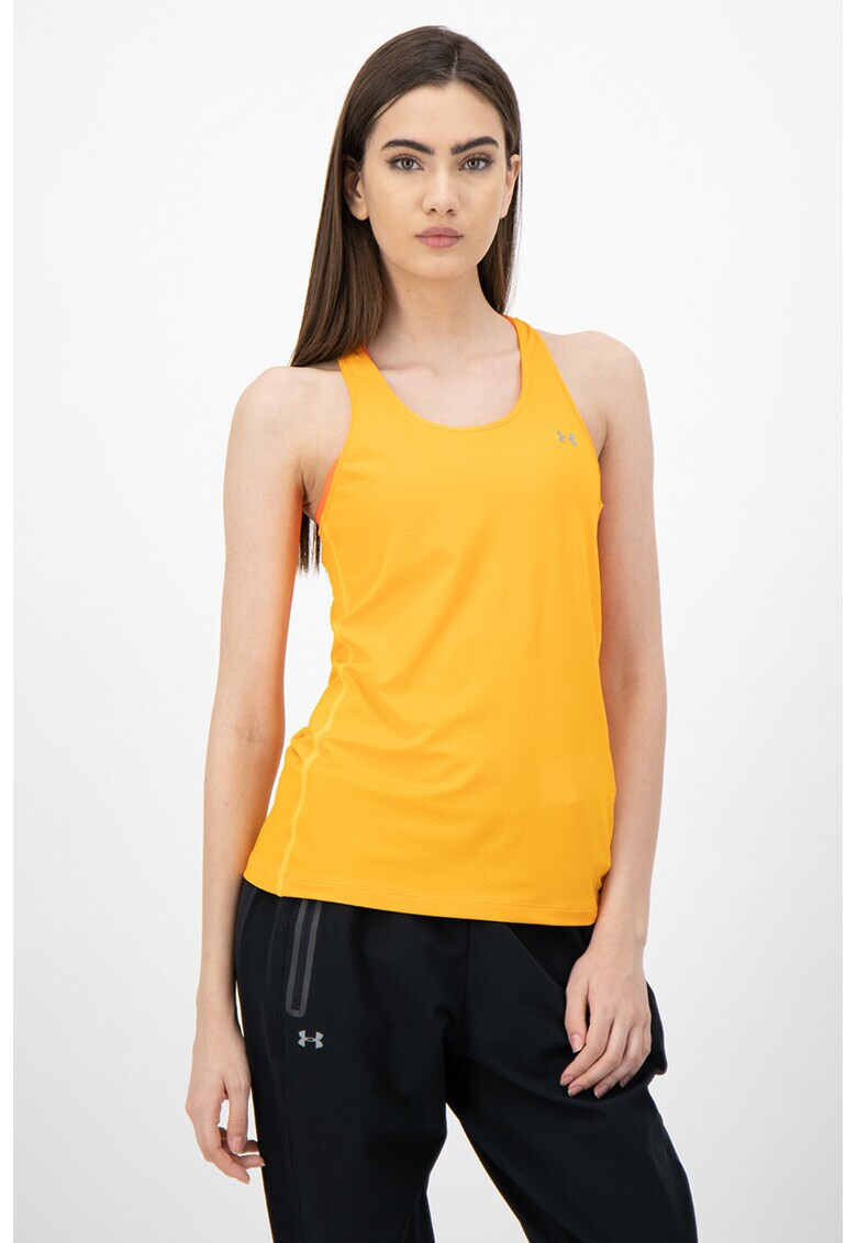 Under Armour Top cu spate decupat pentru fitness - Pled.ro