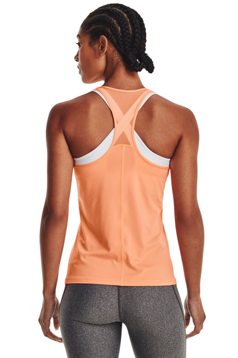 Under Armour Top cu spate decupat pentru fitness HeatGear® - Pled.ro