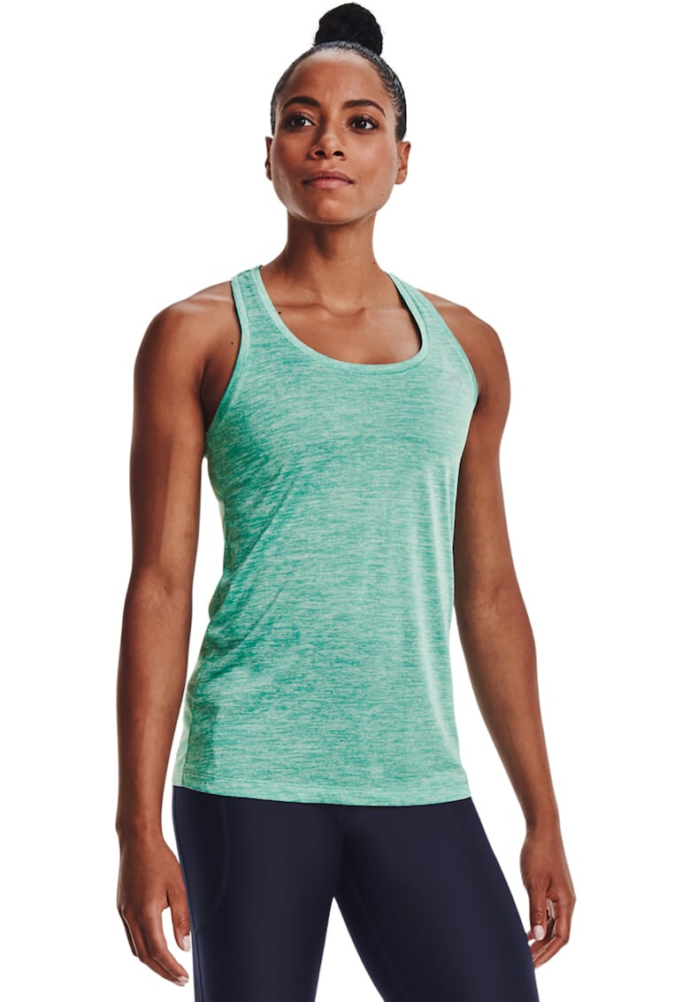 Under Armour Top lejer cu decupaj racerback pentru fitness Tech™ - Pled.ro