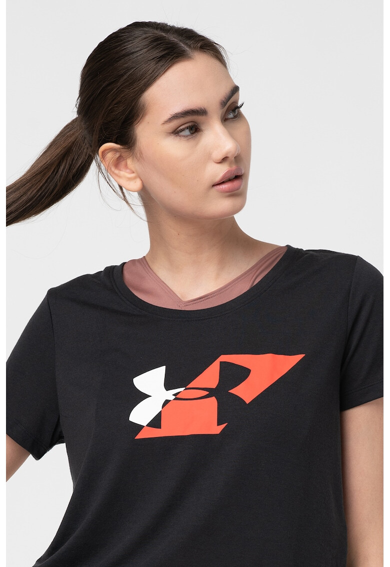 Under Armour Tricou crop lejer pentru fitness - Pled.ro