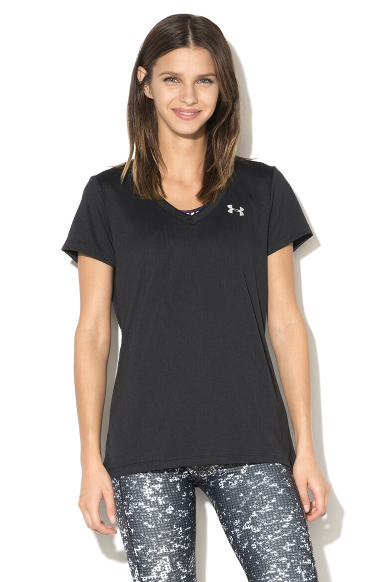 Under Armour Tricou cu decolteu in V pentru fitness Tech™ - Pled.ro