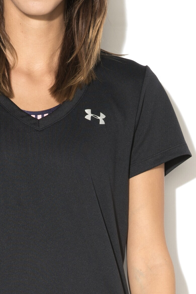 Under Armour Tricou cu decolteu in V pentru fitness Tech™ - Pled.ro