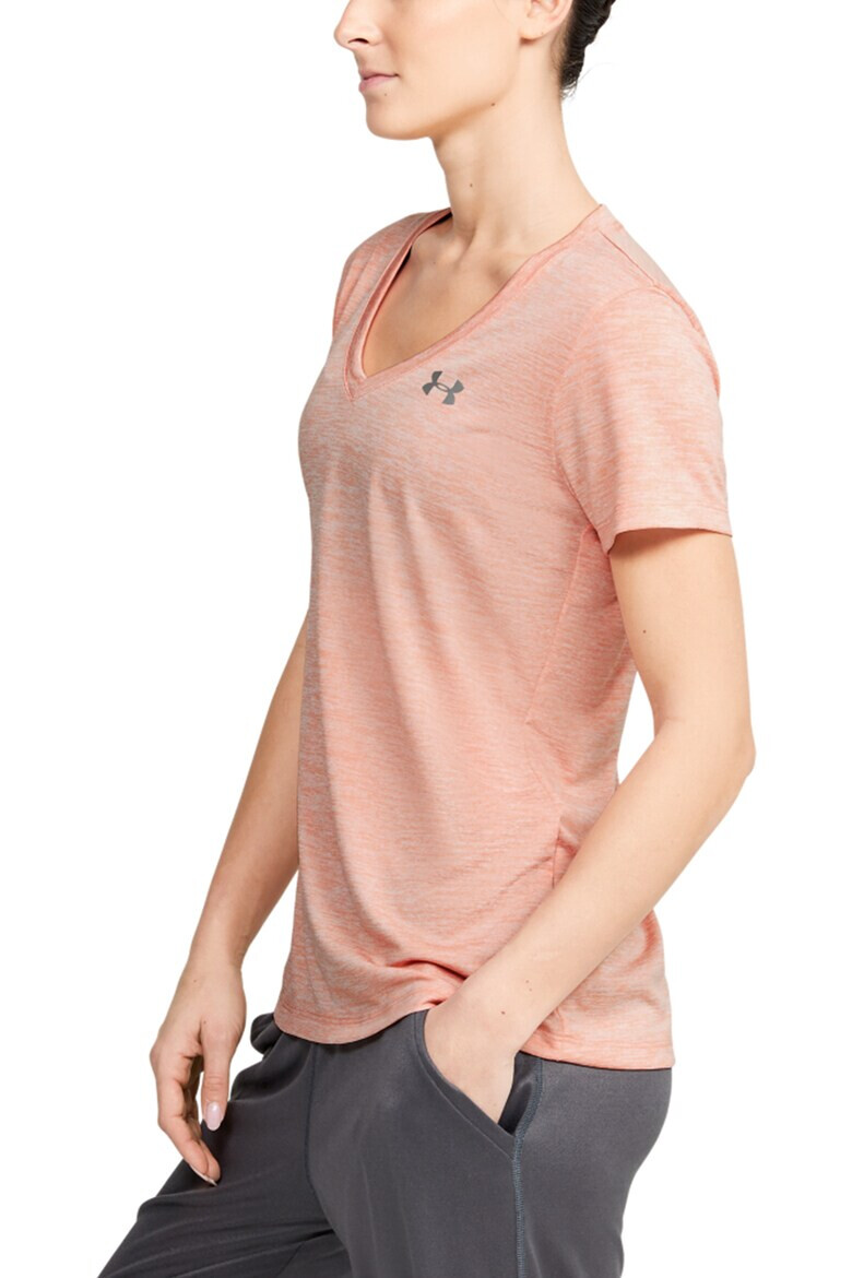 Under Armour Tricou cu decolteu in V pentru fitness Tech™ - Pled.ro