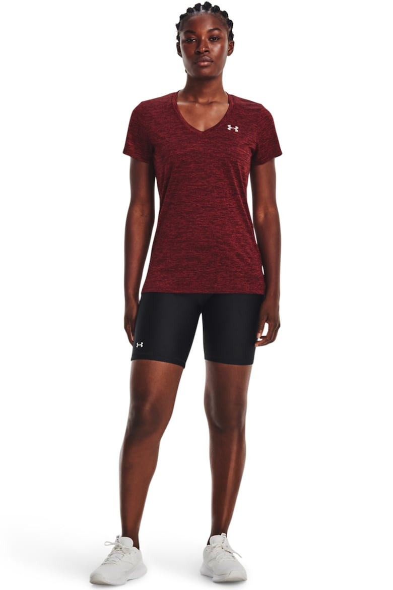 Under Armour Tricou cu decolteu in V pentru fitness Tech™ - Pled.ro