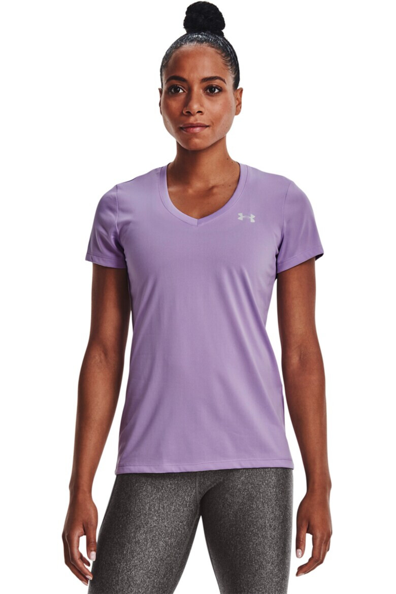 Under Armour Tricou cu decolteu in V pentru fitness Tech™ - Pled.ro