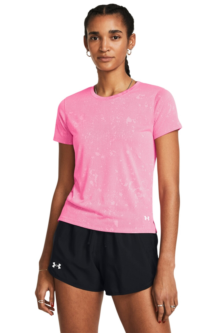 Under Armour Tricou cu decolteu la baza gatului pentru alergare Launch Splatter SS - Pled.ro