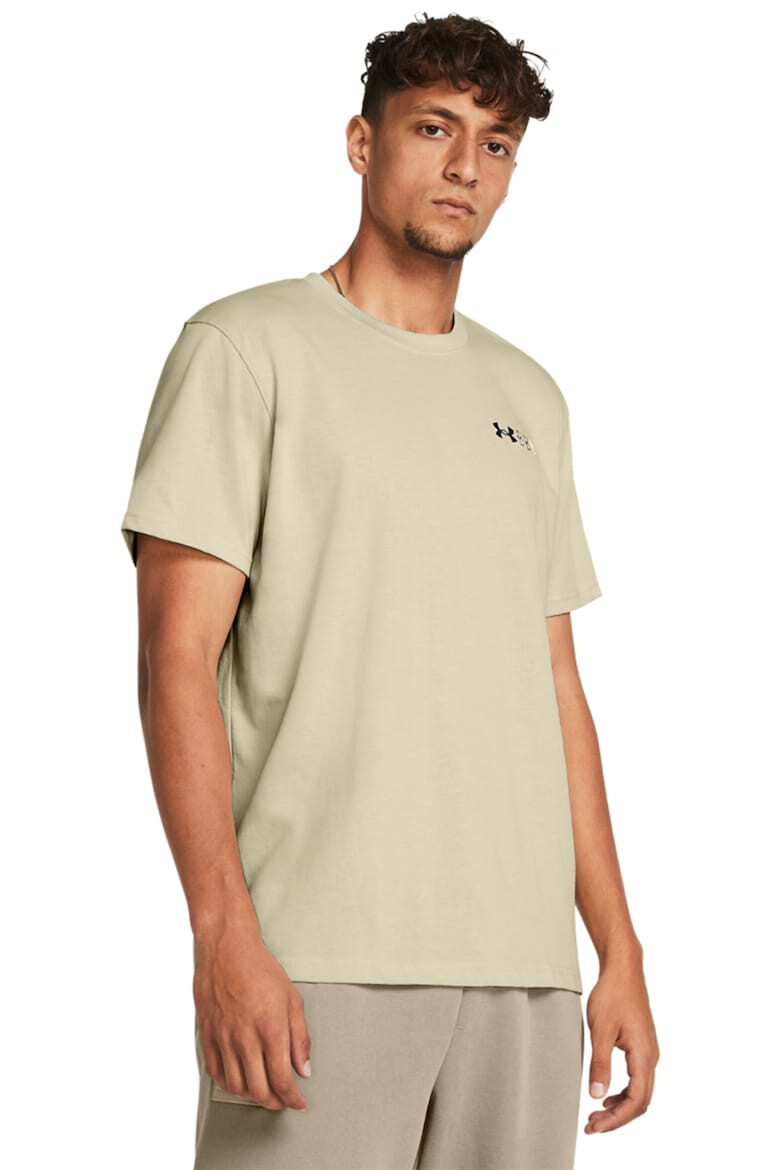 Under Armour Tricou cu decolteu la baza gatului pentru fitness - Pled.ro