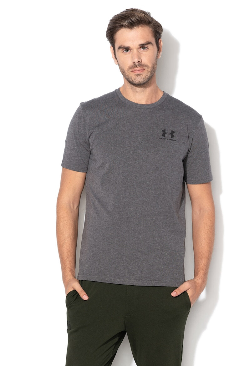 Under Armour Tricou cu decolteu rotund pentru fitness Sportstyle - Pled.ro