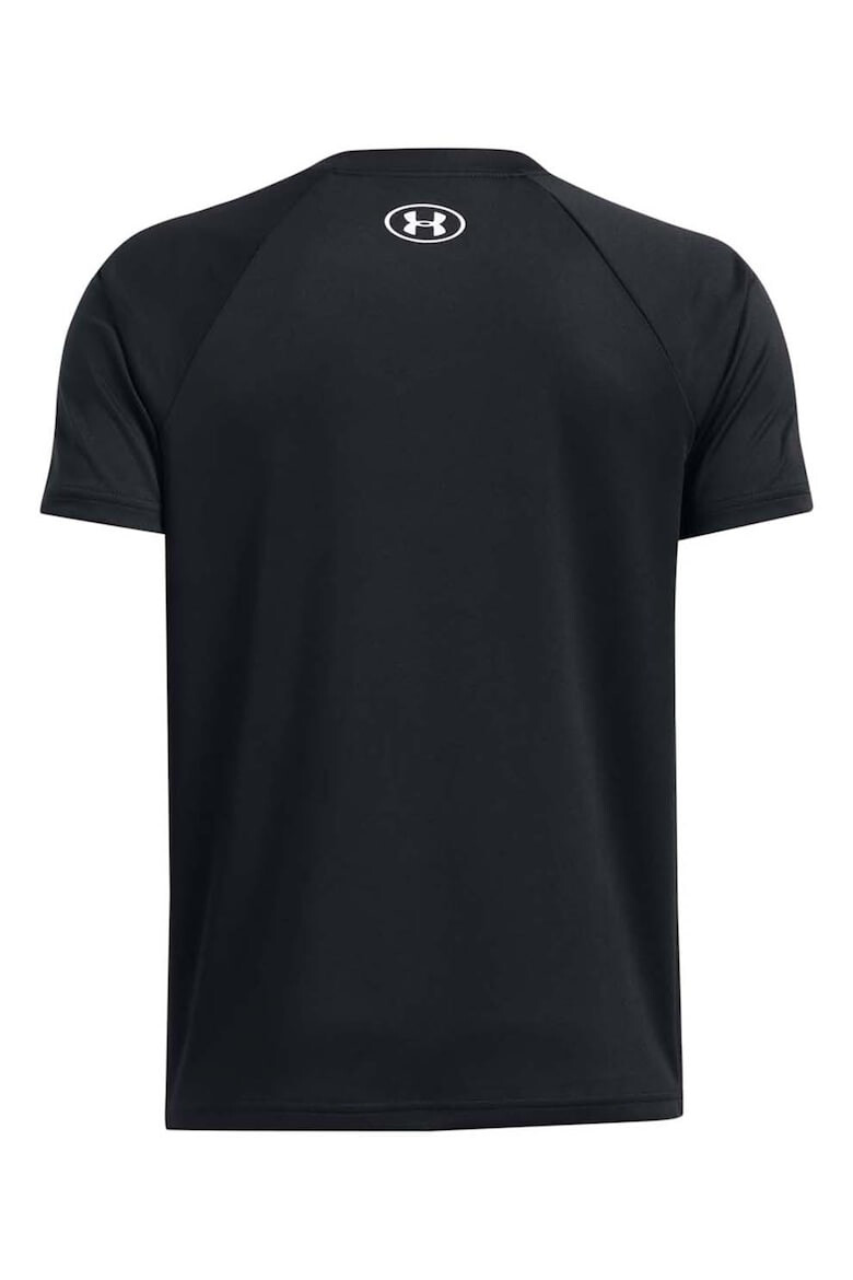 Under Armour Tricou cu decolteu la baza gatului si imprimeu logo pentru antrenament - Pled.ro