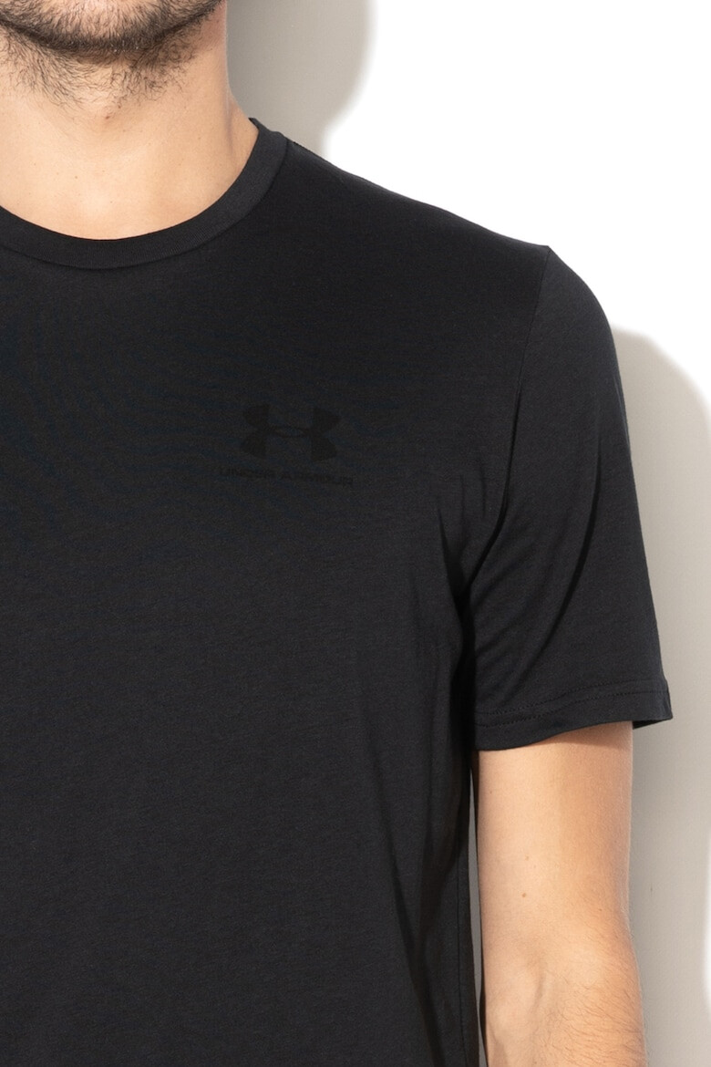 Under Armour Tricou cu decolteu rotund pentru fitness Sportstyle - Pled.ro