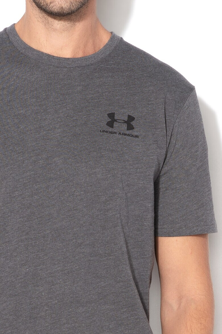 Under Armour Tricou cu decolteu rotund pentru fitness Sportstyle - Pled.ro