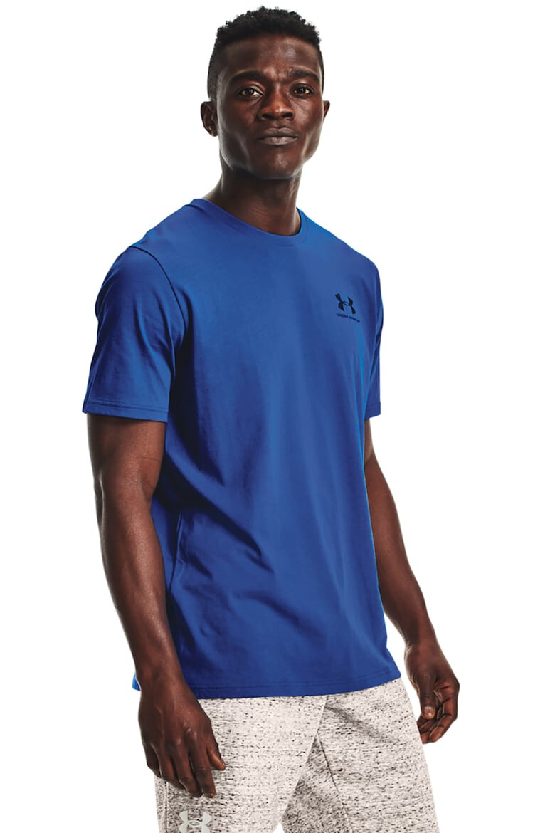 Under Armour Tricou cu decolteu rotund pentru fitness Sportstyle - Pled.ro