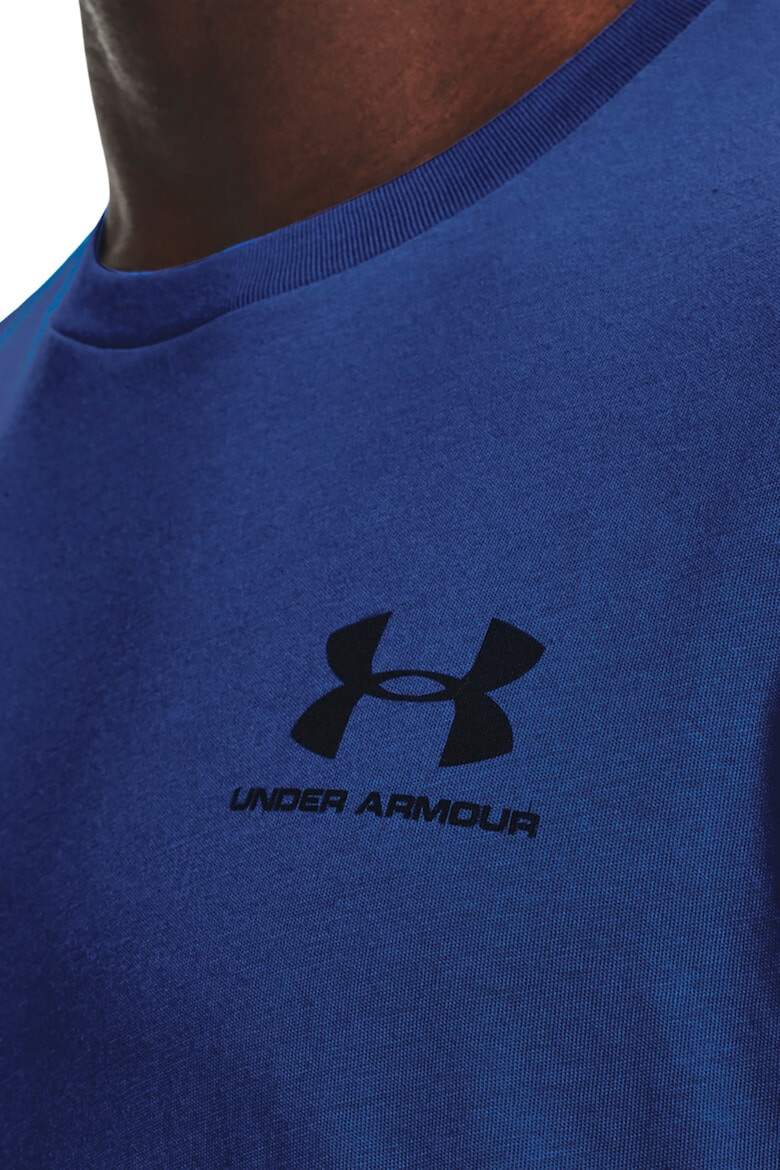 Under Armour Tricou cu decolteu rotund pentru fitness Sportstyle - Pled.ro