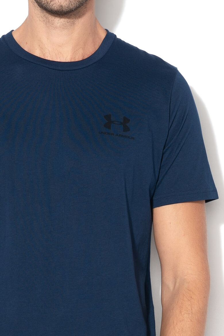 Under Armour Tricou cu decolteu rotund pentru fitness Sportstyle - Pled.ro