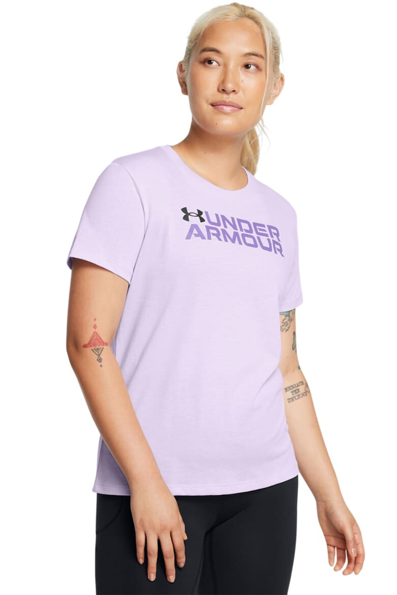 Under Armour Tricou cu imprimeu logo pe piept pentru fitness - Pled.ro