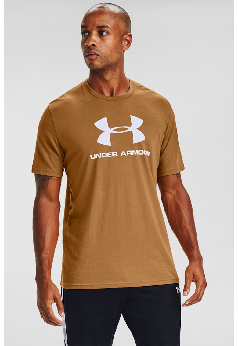 Under Armour Tricou cu imprimeu logo pentru fitness - Pled.ro