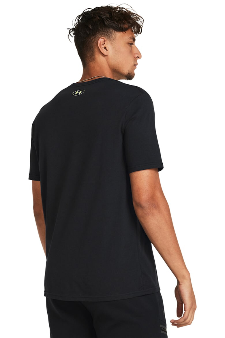 Under Armour Tricou cu imprimeu logo pentru fitness Boxed - Pled.ro