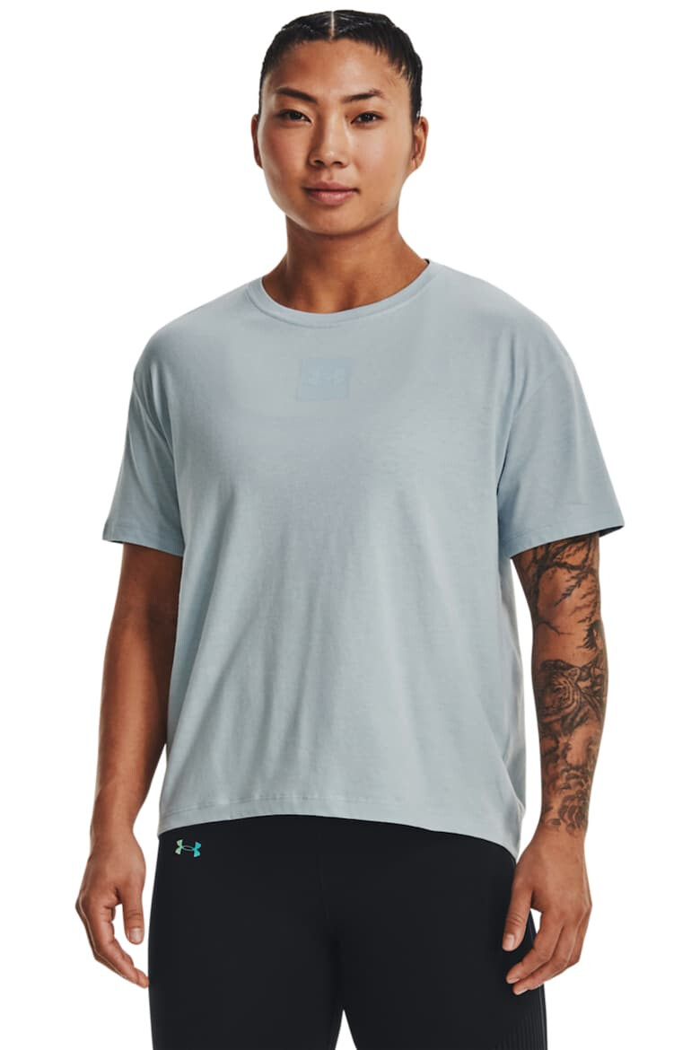 Under Armour Tricou cu imprimeu logo pentru fitness Branded Tonal - Pled.ro