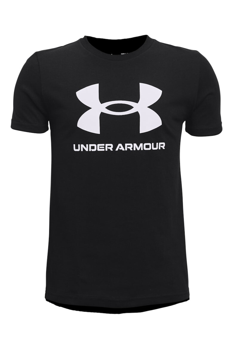 Under Armour Tricou cu imprimeu logo pentru fitness Sportstyle - Pled.ro