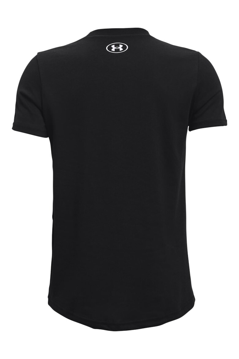 Under Armour Tricou cu imprimeu logo pentru fitness Sportstyle - Pled.ro